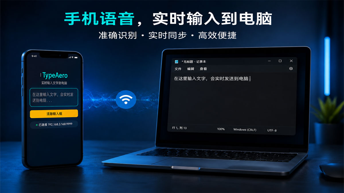 如何用手机代替电脑麦克风进行高效语音打字？